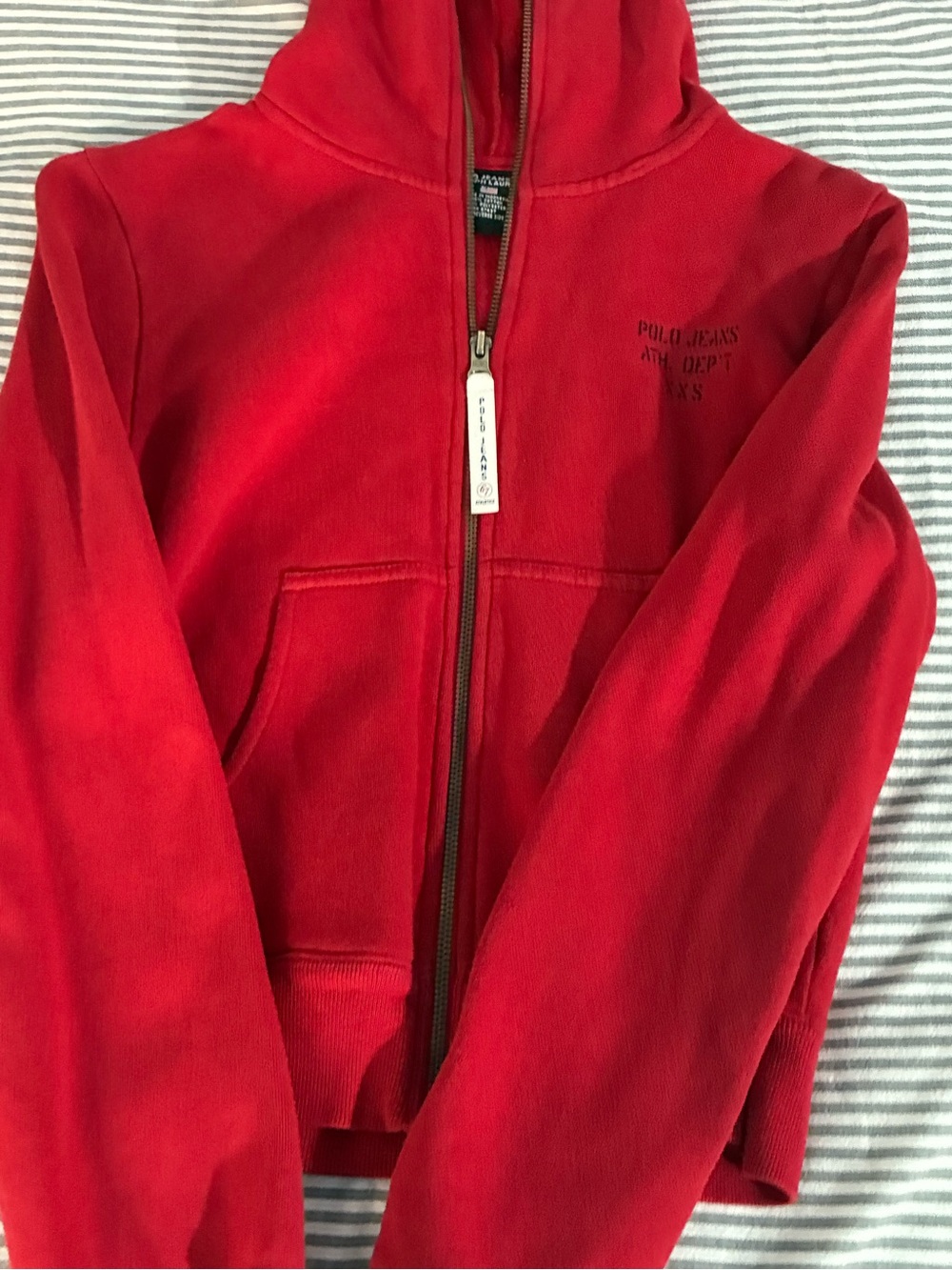 Polo by Ralph Lauren Red Kids' Zip Hoodie
